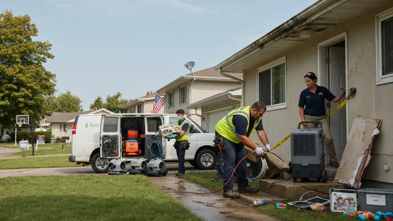 Water Damage Restoration in Neche, ND near me